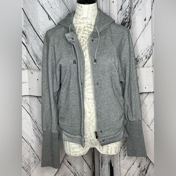 Bonnie Alex Gray Zip-Up Hoodie S/M - Picture 7 of 10